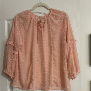Elegant Pink Women's Top